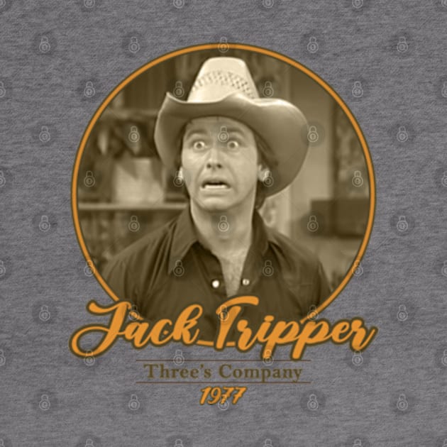 Jack Tripper - Three's Company by Viinlustraion